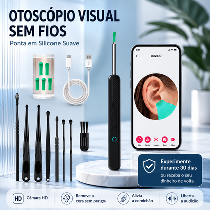 Otoscópio com câmara