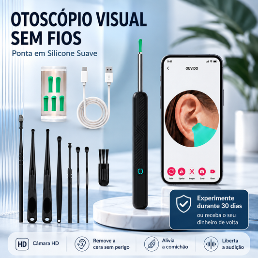 Otoscópio com câmara