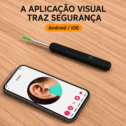 Otoscópio com câmara