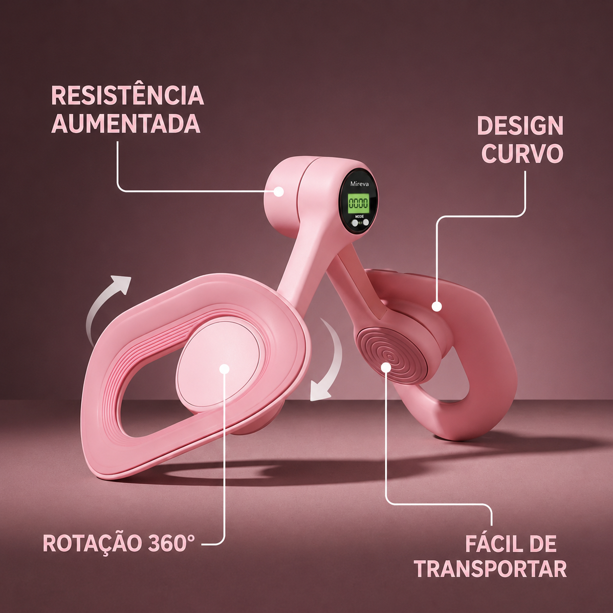 Treinador de Coxas e Pavimento Pélvico